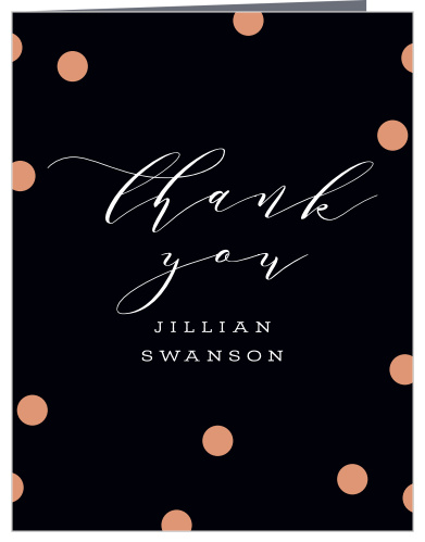 Confetti Love Bridal Shower Thank You Cards