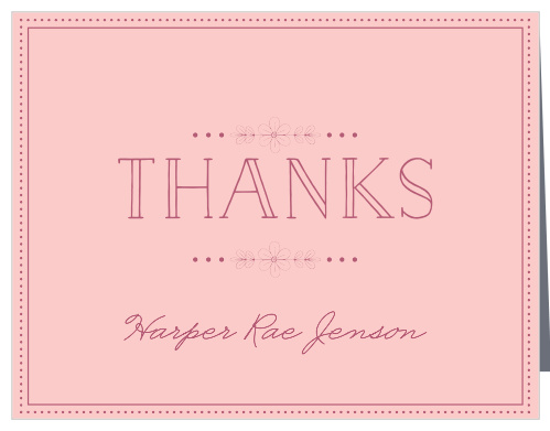 Delicate Daisy Bridal Shower Thank You Cards