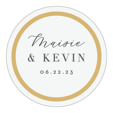 Modern Circles Sticker