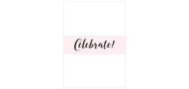 Splendid Glamour Bat Mitzvah Belly Bands