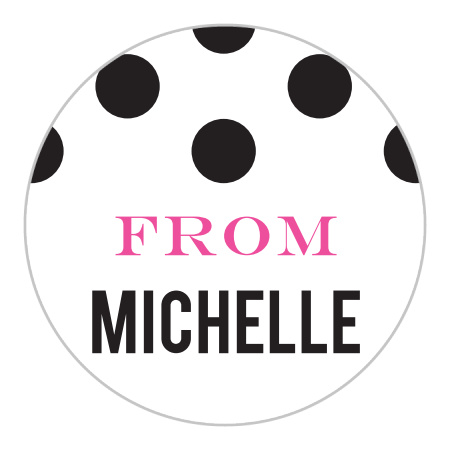 Art Pop Bat Mitzvah Stickers