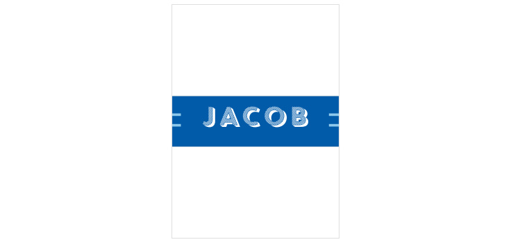 Big Name Bar Mitzvah Belly Bands