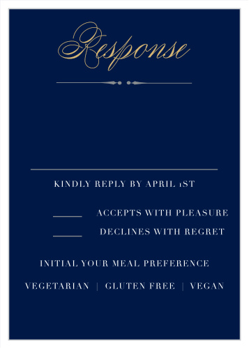 Perfect Type Bat Mitzvah Response Cards
