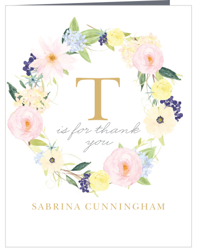 B is for Baby Baby Shower Thank You Cards