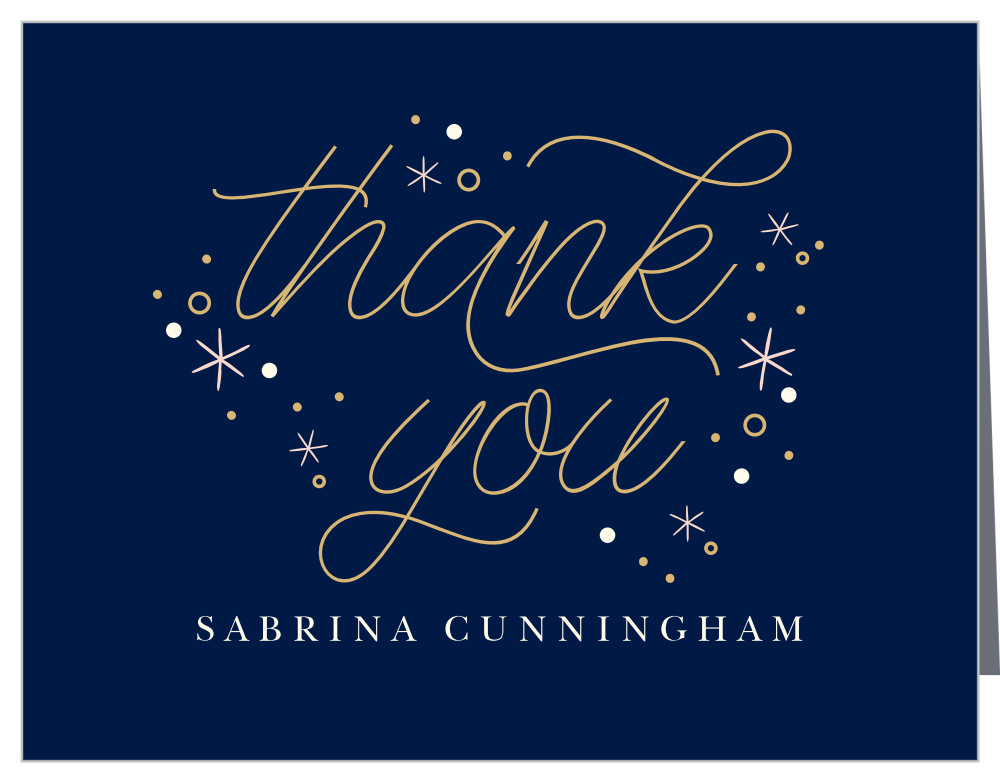 Sweet Stars Baby Shower Thank You Cards