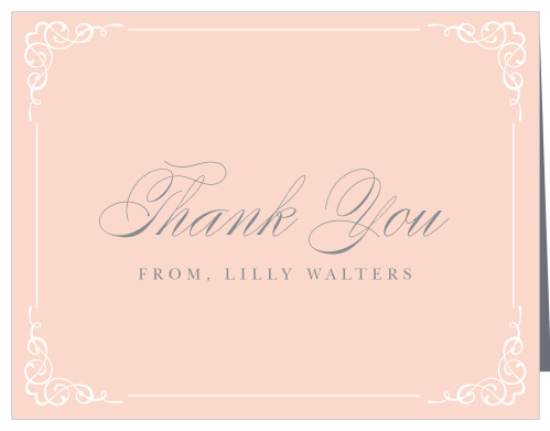 Tutu Cute Baby Shower Thank You Cards