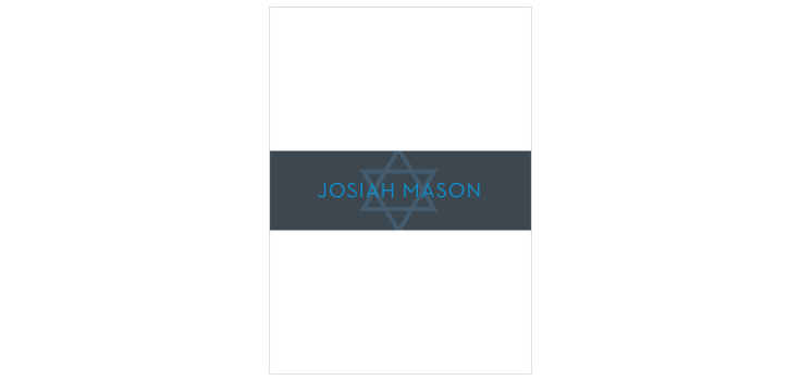 Make A Statement Bar Mitzvah Belly Bands