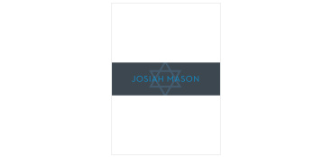 Make A Statement Bar Mitzvah Belly Bands