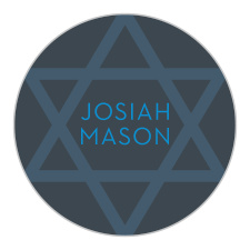 Our Make A Statement Bar Mitzvah Stickers are a great choice for your child’s mitzvah! 