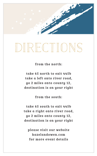 Perennial Painterly Direction Cards