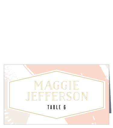 Perennial Painterly Place Cards