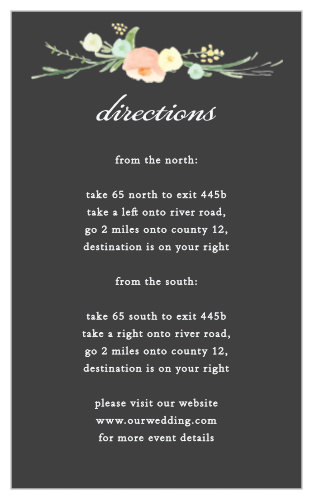 Shaded Garden Direction Cards