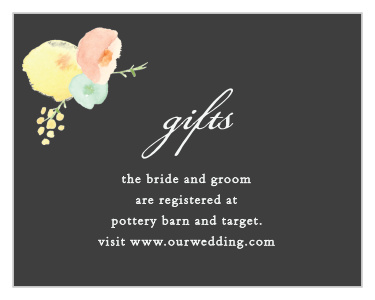 Shaded Garden Registry Cards