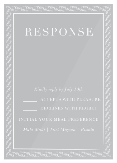 Handdrawn Frame Clear Response Cards