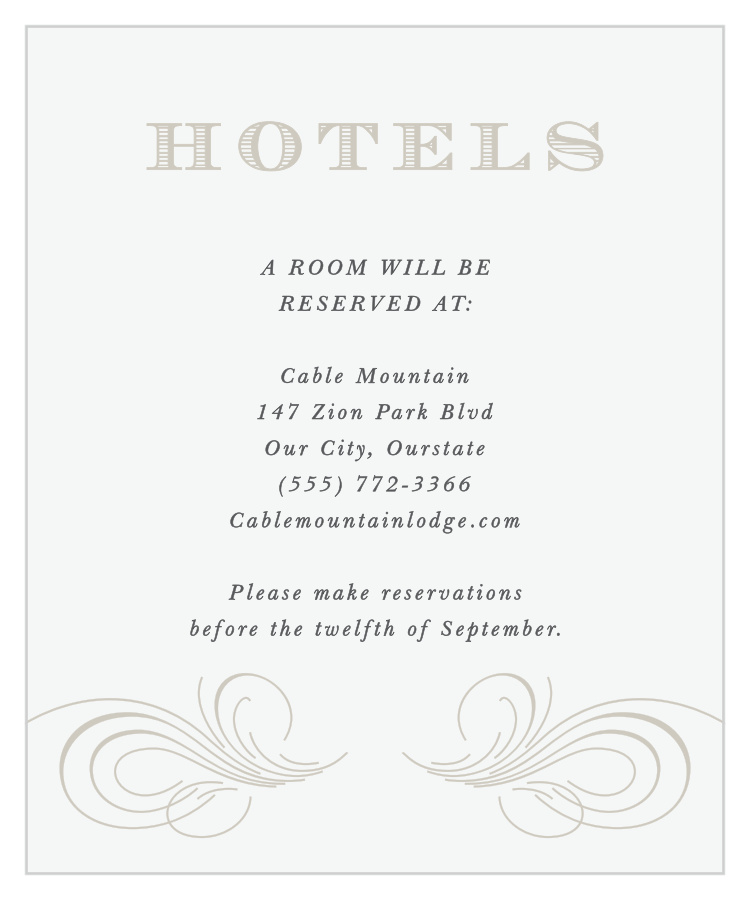 Streamlined Scroll Accommodation Cards