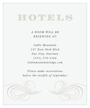 Streamlined Scroll Accommodation Cards