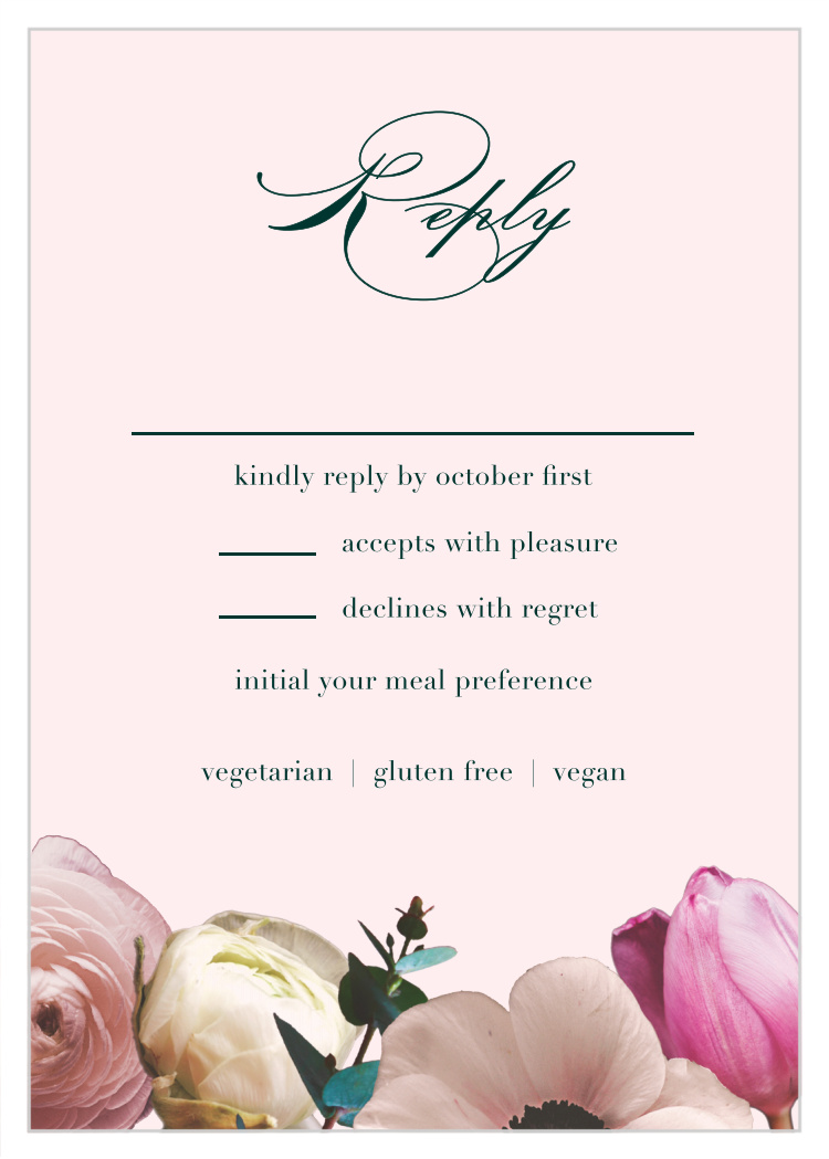 Southern Romance Response Cards