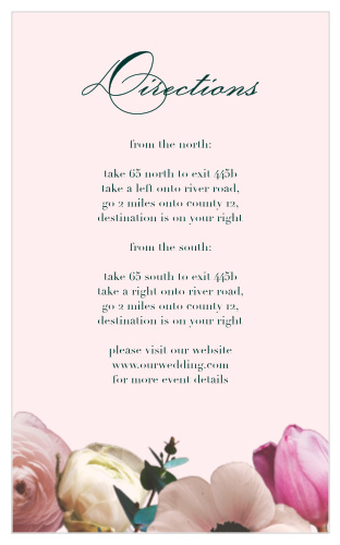 Southern Romance Direction Cards