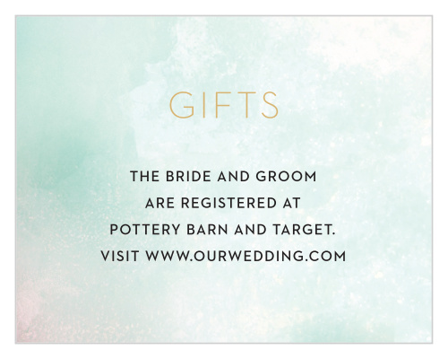 Love Hues Registry Cards