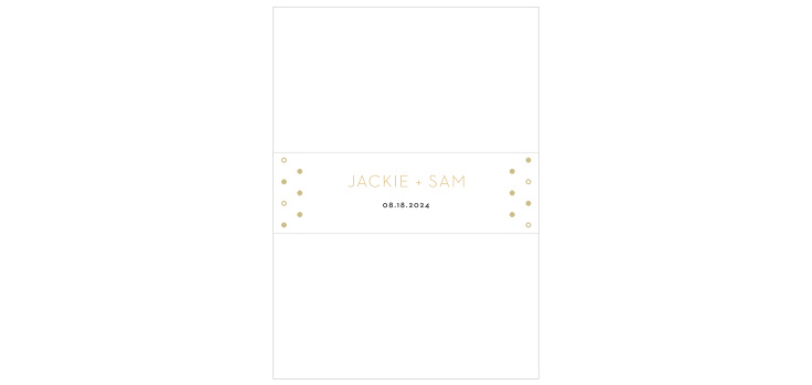 Love Hues Wedding Belly Bands