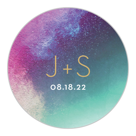 Love Hues Wedding Stickers