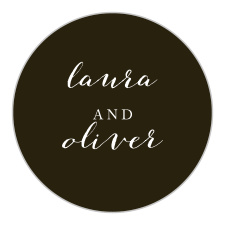 Our Purple Blooms Wedding Stickers will quickly become the emblem of your wedding day, utilizing vibrant flowers in oil paint against an earth-toned background. With your names in a smooth, white script and carefully contained within bright purple florals, nothing gives your guests a better idea of your wedding themes and colors.