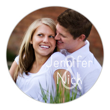 The Sweet Affection logo square is the perfect finishing touch for this or any wedding invitation set.