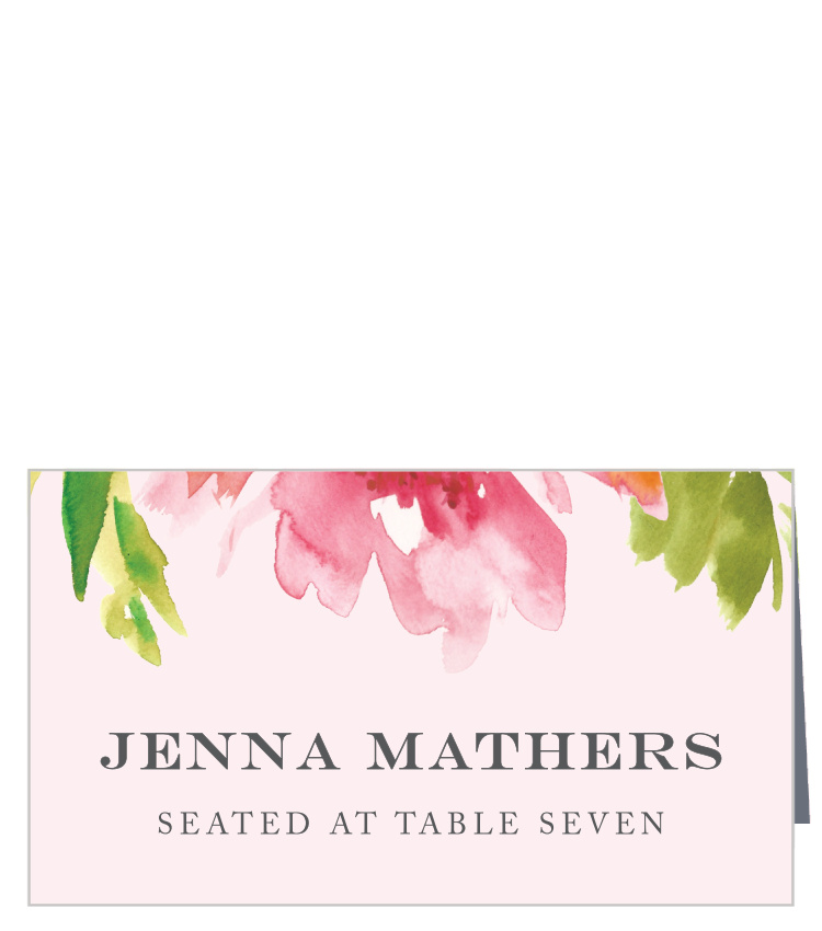 Botanical Gardens Place Cards
