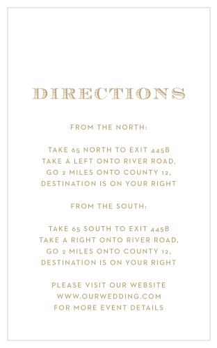 Peachy Flowers Direction Cards
