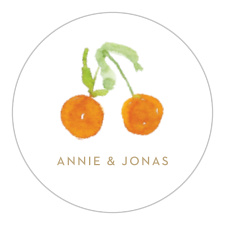 Our Peachy Flowers Wedding Stickers bring a summer warmth complimented with a vintage style. 