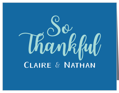 Blue or Pink Baby Shower Thank You Cards