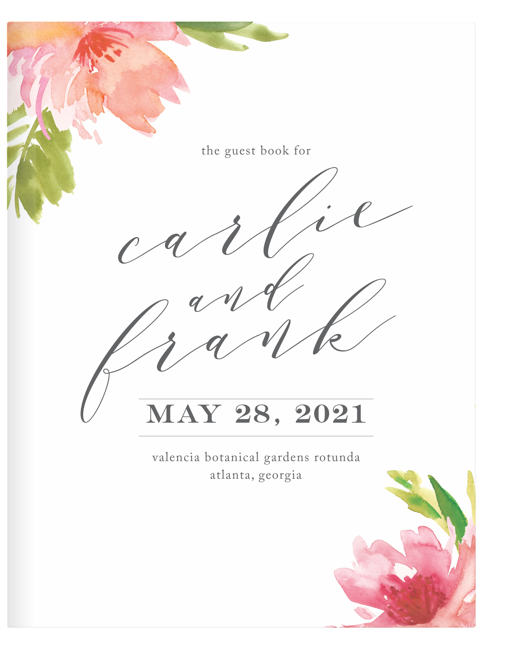 Botanical Gardens Guest Book