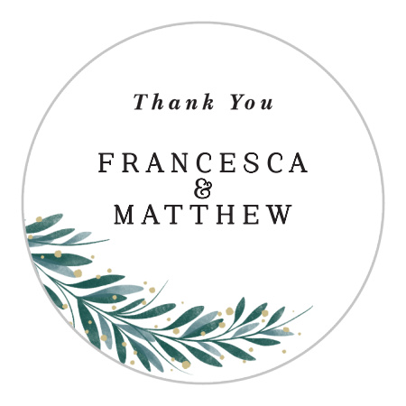 Perfect Match Wedding Stickers