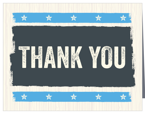 Baby BBQ Baby Shower Thank You Cards