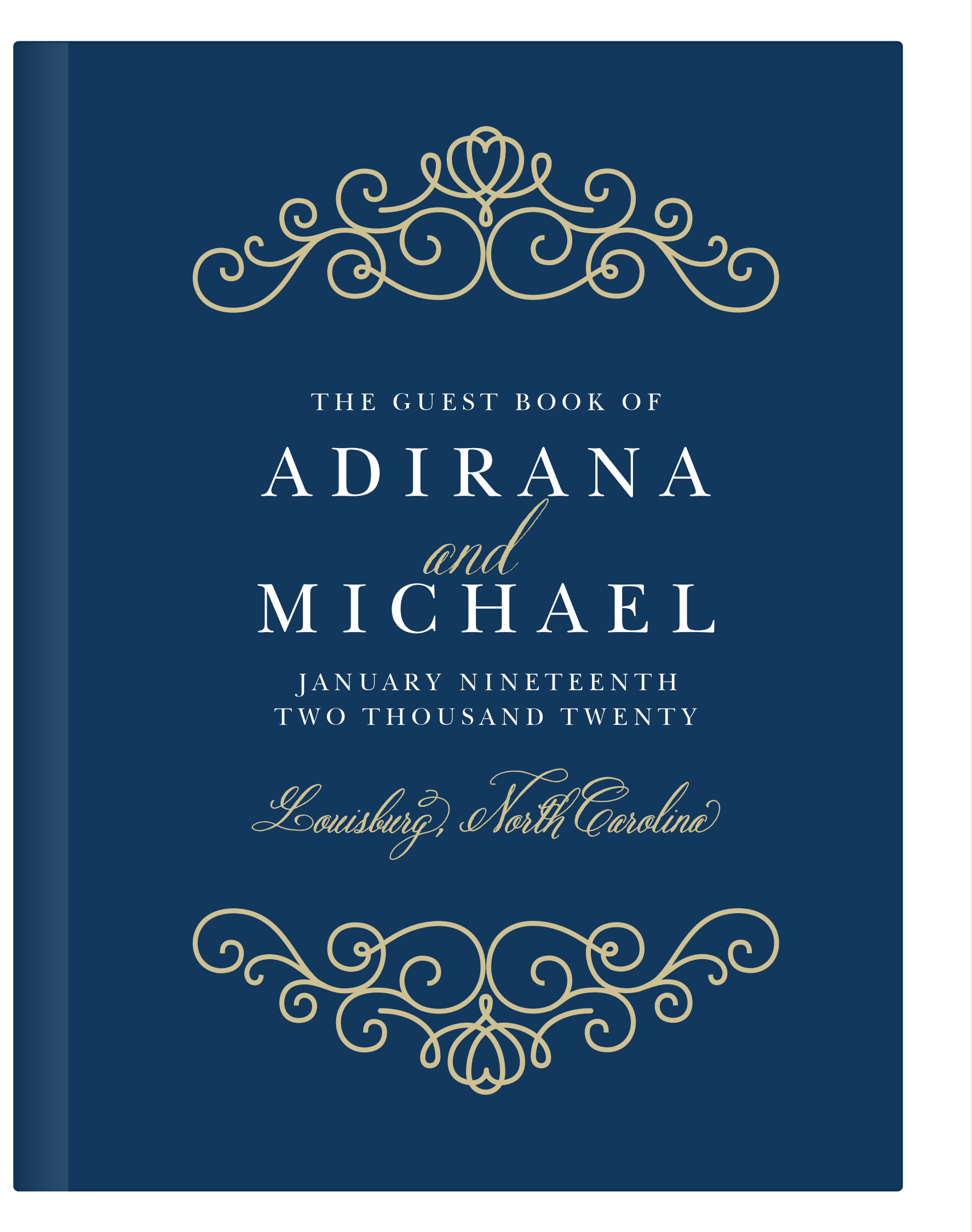 Royal Scrolls Guest Book