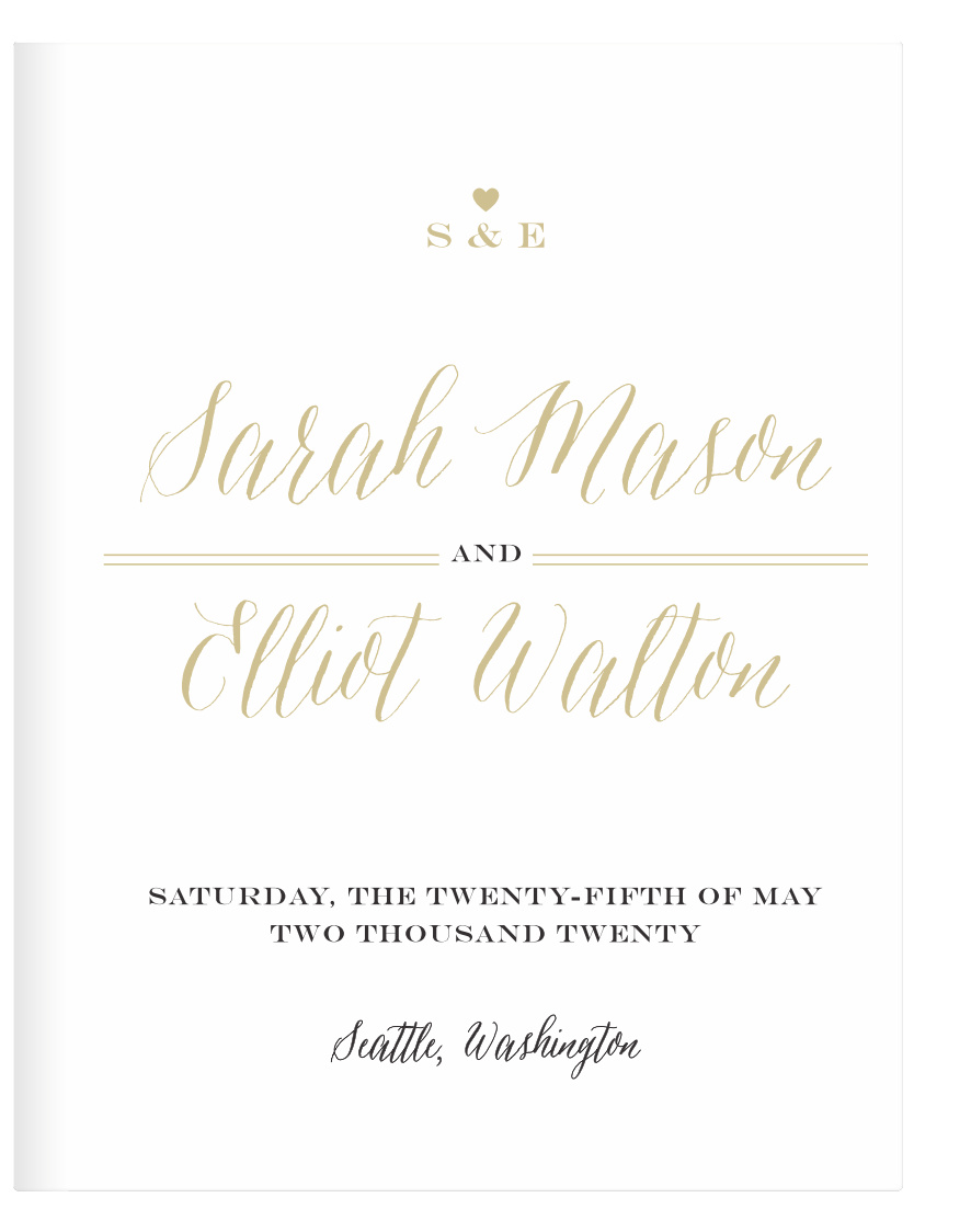 Rustic Chic Guest Book