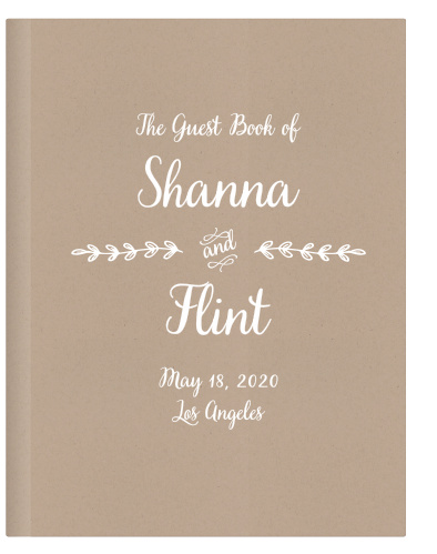 Rustic Country Guest Book