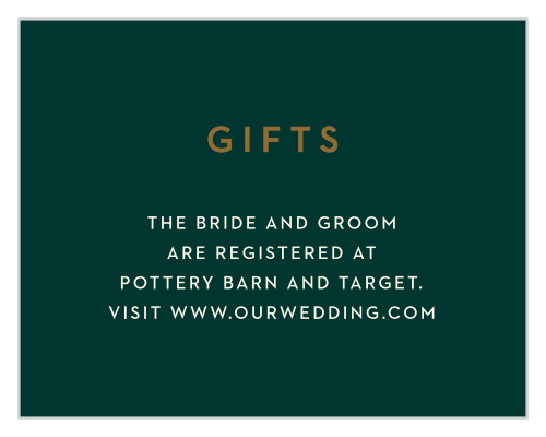 Winter Berries Registry Cards