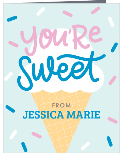 Sweet Sprinkles Baby Shower Thank You Cards