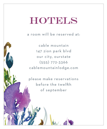 Lavender Blooms Accommodation Cards