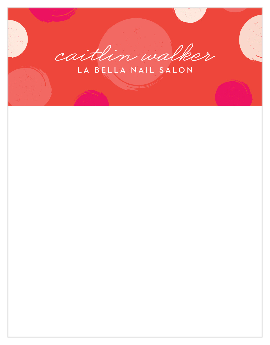 Nails & Lashes Business Stationery