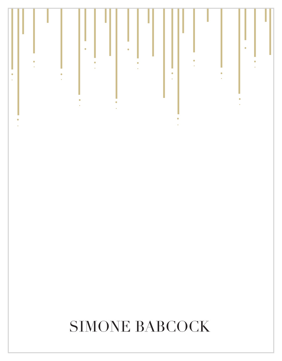 Sparkling Salon Business Stationery
