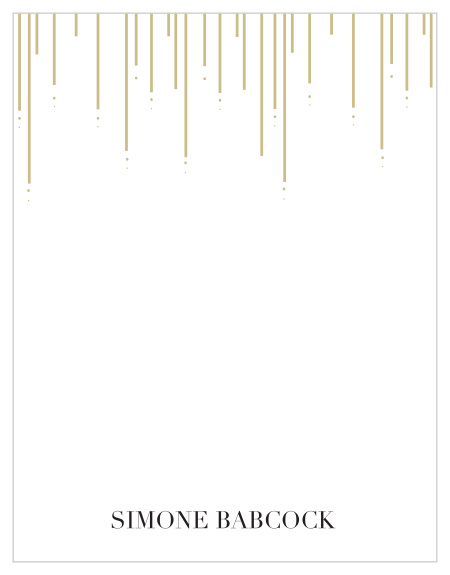 Sparkling Salon Business Stationery