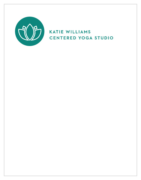 Modern Yogi Business Stationery