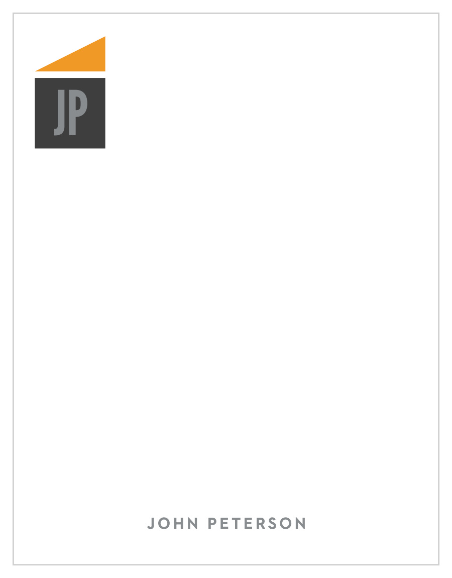 House Architect Business Stationery