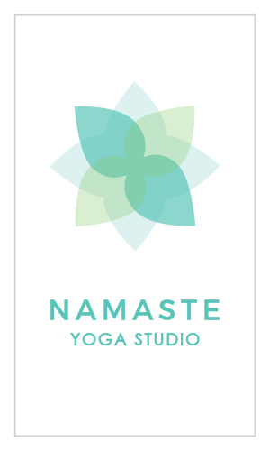 Need something more relaxed and calming? Give our Lotus Yogi Business Card a try.