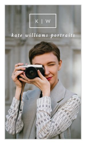 Our picture perfect Portrait Photography Business Cards are designed to impress.