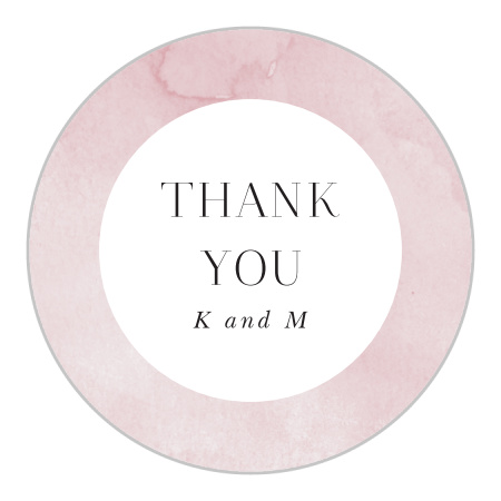 Colorful Band Wedding Stickers