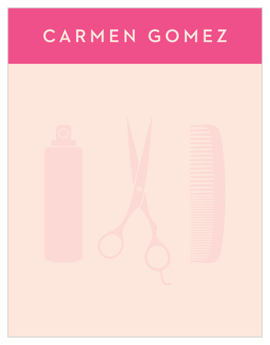 Hair Stylist Business Stationery