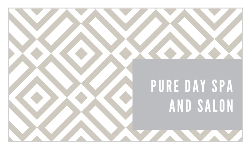 Geometric Pattern Business Cards